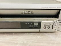 3e110 必見! SONY Hi8+VHS WV-H6　ダブルビデオデッキ ビデオカセットレコーダー WV-H6 通電のみ確認済み 動作未確認為ジャンク品扱い_画像8