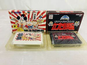 3d63 必見! ファミリーコンピュータ ガチャポン戦士２カプセル戦記 桃太郎電鉄 日本一周すちゃらかトレイン 中古品 現状品