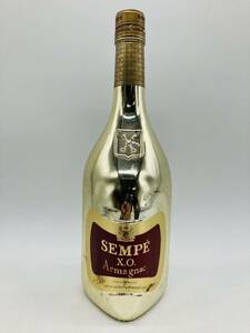 7es4 必見! SEMPE XO サンペ ゴールドボトル アルマニャック 700ml 40％ 古酒 未開栓 現状品 !