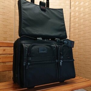 [ ultimate beautiful goods ]TUMI Tumi [26104DH] carry bag business bag bag ek Span double burr stick nylon PC case attaching 