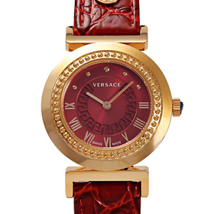 ヴェルサーチ Versace ヴァニティ P5Q80D800S800 レッド文字盤 新品 腕時計 レディース