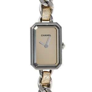 シャネル CHANEL プルミエール ロック 世界限定1000本 H5583 ミラー文字盤 中古 腕時計 レディース