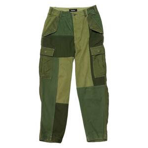 zucca ズッカ　Patched Cargo Pants カーキ サイズ:S