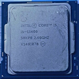 Intel Core i5 11400 内蔵GPUあり 取り外すまで動作確認出来ました。