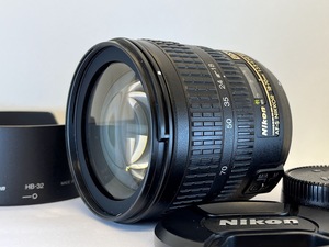 ★良品★ ニコン NIKON AF-S DX NIKKOR 18-70mm F3.5-4.5 G ED VR ★HB‐32レンズフード付★　#0505-8a