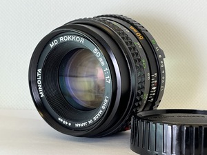 ★良品★ ミノルタ MINOLTA MD ROKKOR 50mm F1.7 単焦点 オールドレンズ ＃0508-11