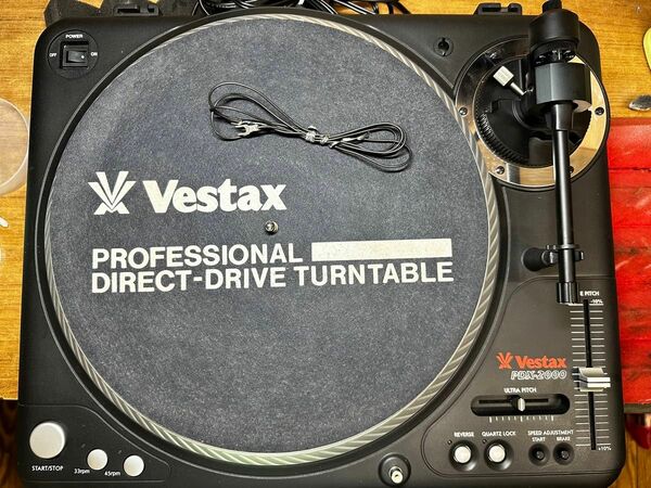Vestax ベスタクス ターンテーブル PDX-2000 　BLACK 