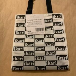 いかりスーパー　オリジナルミニバッグ　ミニエコバッグ 新品タグ付き　イカリスーパー ikari 白　ホワイト