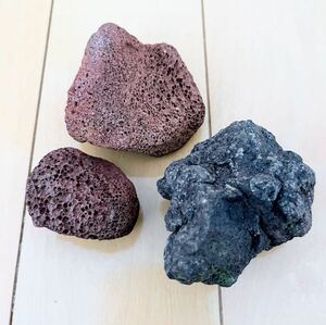 溶岩石 3個 アクアリウム