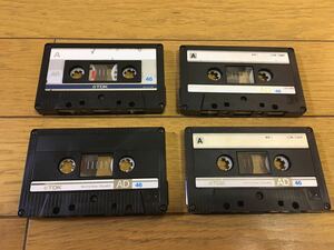 TDK カセットテープ ジャンク4本セット　AD AR