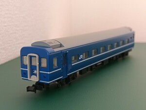 TOMIX オハネフ25 100 新品未使用 ジャンパホース・交換用トレインマーク(はやぶさ)付属 98627 JR 24系25形特急寝台客車(富士)セットばらし