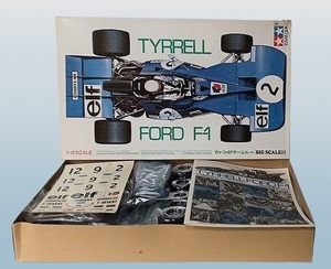  очень редкий 1970 годы Tamiya 1/12 Tyrrell Ford F-1 BS1209-2500 большой шкала No.9 состояние хороший первый период маленький олень модель супер-скидка ликвидация!