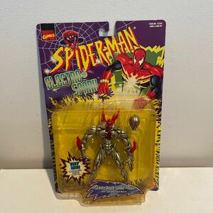  Spider-Man SPIDER-MAN figure ma- belt ibizTOY BIZ[Steel Shock Spider Man]