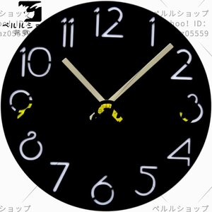 大型 デジタル 時計 ミニマル 装飾 ヴィンテージ 装飾 壁掛け 時計 For リビング 部屋 装飾 アラビア 数字 時計 静音 時計 アクリル