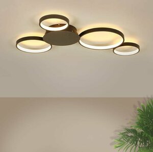 品質保証■LEDシーリングライト リビング照明 寝室照明 天井照明 ミッキー型 北欧風 オシャレ 4輪 LED対応