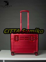 アルミスーツケース 17インチ 5色 アルミトランク トランク 小型 旅行用品 TSAロック キャリーケース キャリーバッグ 機内持ち込み_画像6
