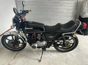 Z400FX E1 カワサキ 旧車絶版車 セル始動 実動車 昭和54年9月初度登録