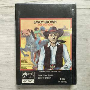 SAVOY BROWN JACK THE TOAD 8 TRACK CARTRIDGE US製　SEALED 新品未開封