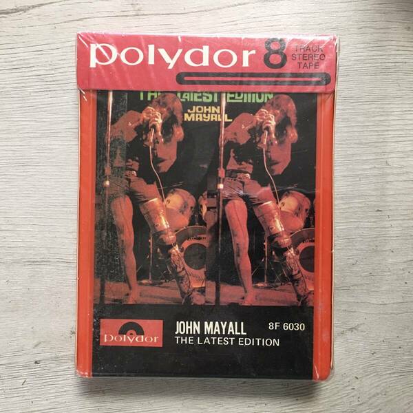 JOHN MAYALL THE LASTEST EDITION 8 TRACK CARTRIDGE US製　SEALED 新品未開封