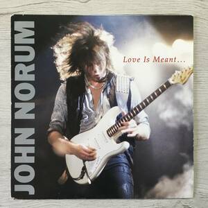 HOLAND JOHN NORUM LOVE IS MEANT...オランダ盤　EUROPE