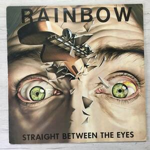 BRAZIL RAINBOW STRAIGHT BETWEEN THE EYES ブラジル盤