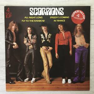 SCORPIONS ４ TRACK E.P. UK盤