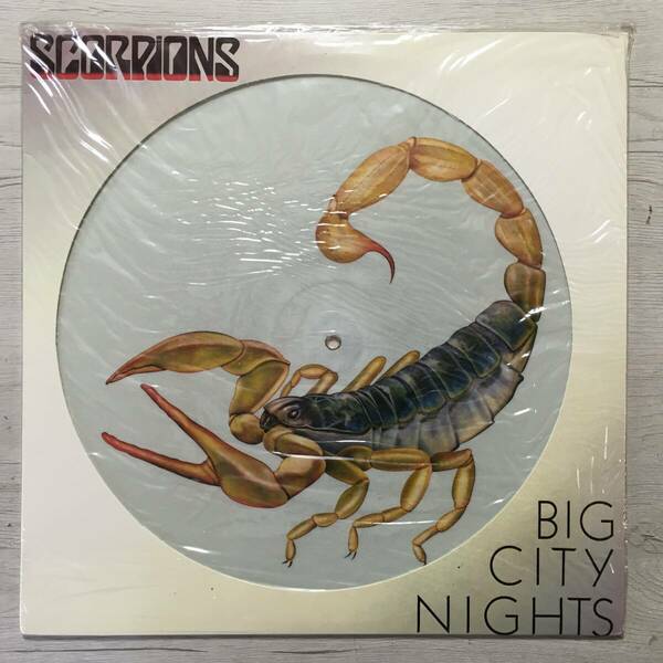 SCORPIONS BIG CITY NIGHTS SEALED UK盤　新品未開封