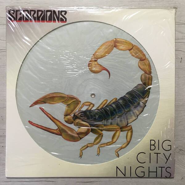 SCORPIONS BIG CITY NIGHTS SEALED UK盤 新品未開封