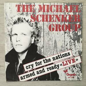 THE MICHAEL SCHENKER GROUP CRY FOR THE NATIONS スペイン盤