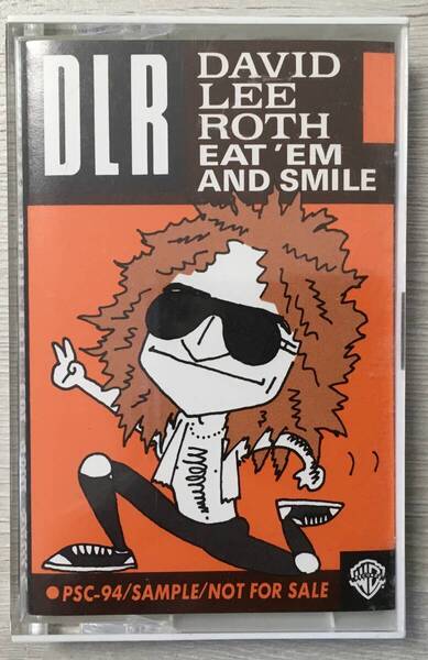 PROMO DAVID LEE ROTH EAT ’EM AND SMILE CASSETTE TAPE