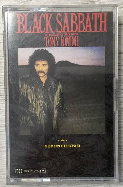 BLACK SABBATH SEVENTH STAR CASSETTE TAPE UK製