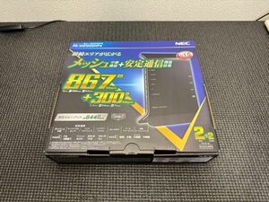 【通電のみ】NEC Wi-Fiルーター Aterm WH-1200HP4 メッシュWi-Fi対応