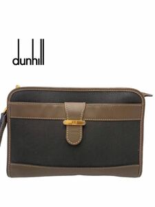 ●超美品●超高級●dunhill●ダンヒル●ブランド●ブラウン●セカンドバッグ●クラッチバッグ●メンズ●レディース●お洒落●GA021