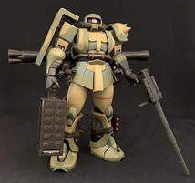 ROBOT魂 〈SIDE MS〉 MS-06J 湿地帯戦用ザク ver. A.N.I.M.E. 輸送箱付き『機動戦士ガンダムMSV』 [BANDAI SPIRITS]_画像5