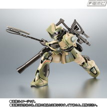 ROBOT魂 〈SIDE MS〉 MS-06J 湿地帯戦用ザク ver. A.N.I.M.E. 輸送箱付き『機動戦士ガンダムMSV』 [BANDAI SPIRITS]_画像7