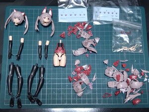 フレームアームズガール　イノセンティア　フェイス　手足　ジャンク　コトブキヤ　⑥