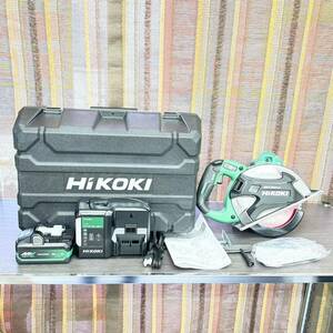 【未使用品】 HiKOKI ハイコーキ (日立工機) 36V 180mm コードレスチップソーカッタ CD3607DA(WPZ) バッテリー1個付