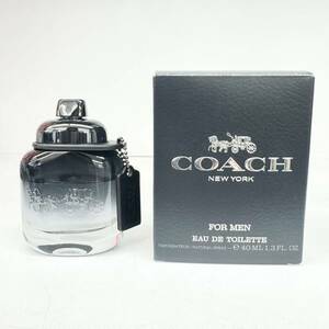 COACH コーチ マン オードトワレ 40ml 香水 COACH NEW YORK FOR MEN EAU DE TOILETTE