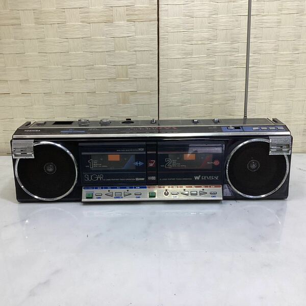 昭和レトロ　TOSHIBA ラジオカセットプレイヤー　RT-SW7 ジャンクU6