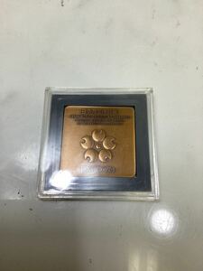 EXPO'70 記念メダル　レア　日本万博博覧会　角形　ケース付き　Ｊ123