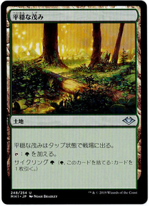 MTG　平穏な茂み　日本語　3枚迄　MH1