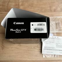 Canon PowerShot G7X Mark II キャノン パワーショット 空箱のみ_画像2