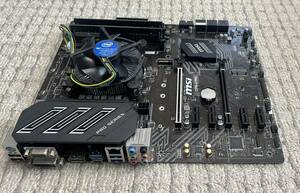 MSI Motherboard Z390-A Pro i3 9100f память 8 ГБ набор