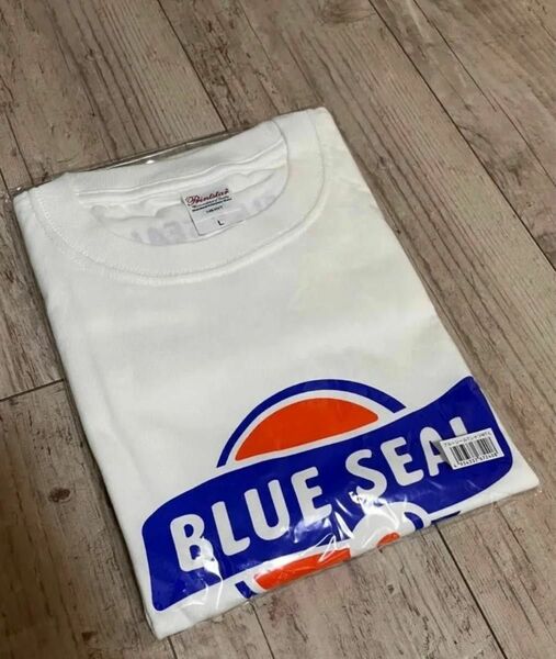 沖縄　ブルーシール　BLUE SEAL Tシャツ/男女兼用(新品・未開封) Lサイズ