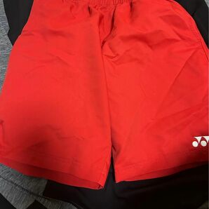 YONEX ハーフパンツ レッド