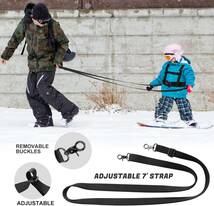 [Odoland] 子供用スキービンディング ハーネス スノーボード スキーサポート 袋付き 子供スキートレーニング サイズ調整できる_画像6