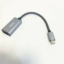 BENFEI USB C - HDMI 変換アダプタ 4K USB Type-C HDMI アダプタ [Thunderbolt 3 / 4] 互換タイプC HDMI 変換 [4K@30Hz 映像出力]_画像10