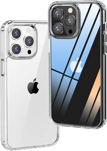 米軍MIL規格 エアバッグ HD超透明 ONES iPhone15Pro 超耐衝撃 ハードケース Qi充電 滑り止め 超軽量 持ちやすい 黄変防止 クリアカバー