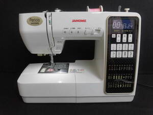 専門店 整備済★ジャノメ コンピューターミシン★NK5505★定価206,800円★自動糸切り★針元レンズ付★JANOME★1円～★即決有