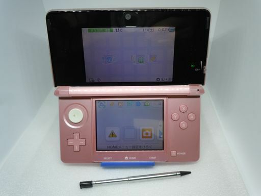 ★月末特価セール★53035 ニンテンドー 3DS ミスティピンク ペン付属 使用感有 任天堂